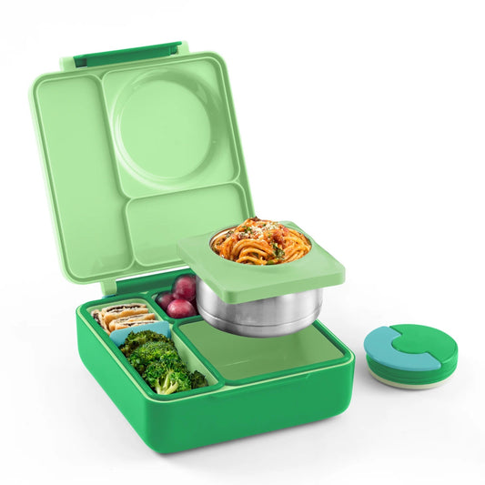 Omiebox - Isı Yalıtımlı Elma Yeşili Bento Yemek Kutusu