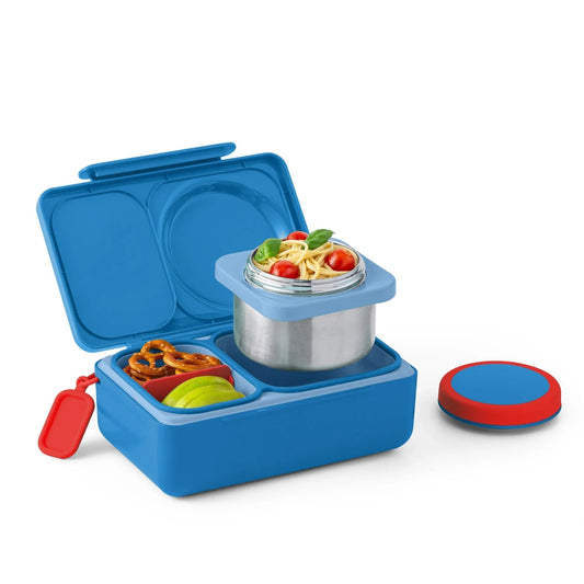 Omiebox - UP Isı Yalıtımlı 2. Nesil Kozmik Mavi Bento Yemek Kutusu